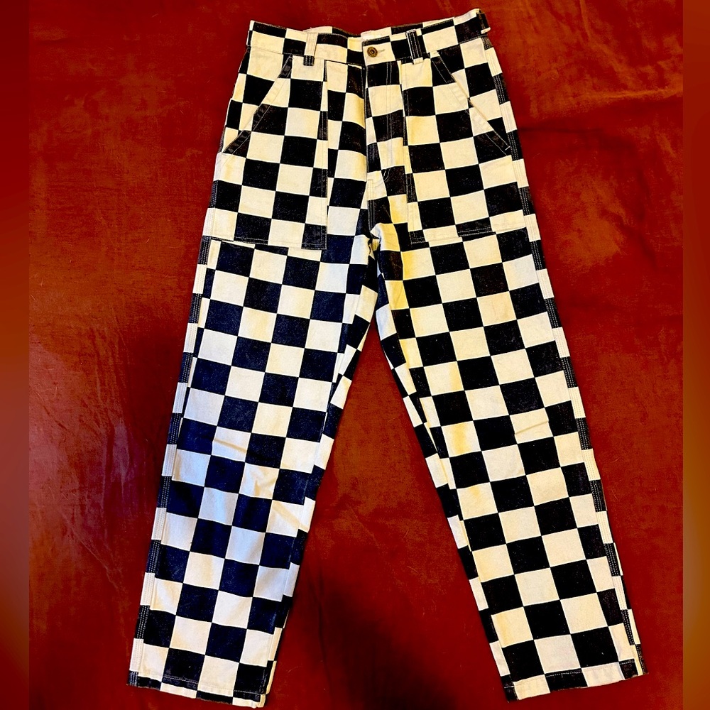 P&Co Black & White checkerboard pant